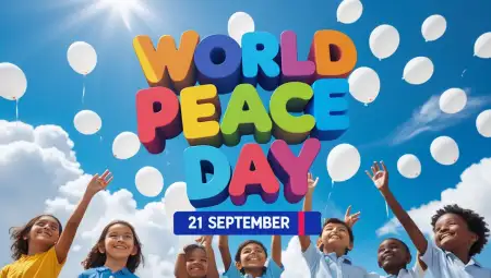 Why We Celebrate World Peace Day 21 September - Free World Peace Day Download