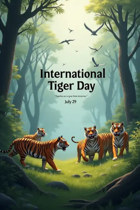 Wildlife Protection Tiger Image Download - Free International Tiger Day Download