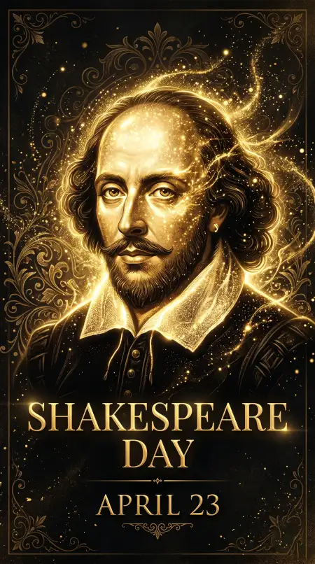 William Shakespeare Png Transparent Background Hd - Free William Shakespeare Day 2026 Download