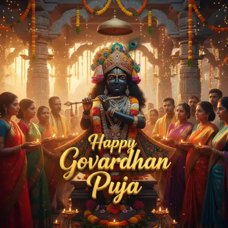 Free Women Performing Ritual With Traditional Attire, Flowers, And Lamps Image Download