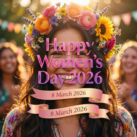 Womens Day 2026 Social Media Banner - Free Happy Womens Day 2026 Download