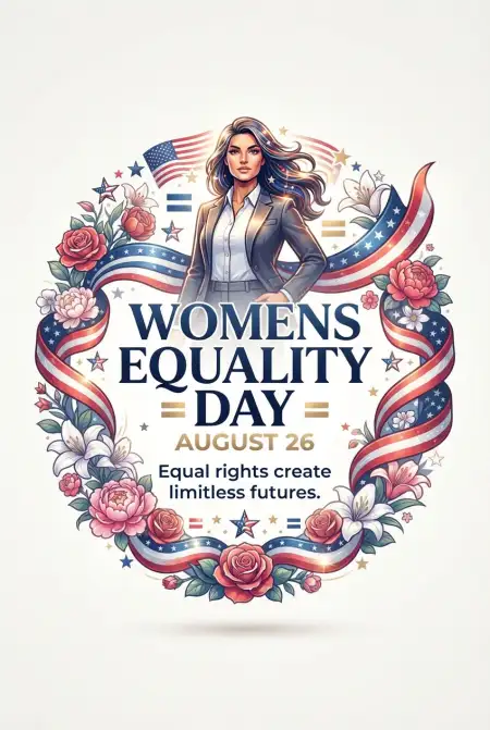 Womens Equality Day 2026 Clipart - Free American Womens Equality Day 2026 Download