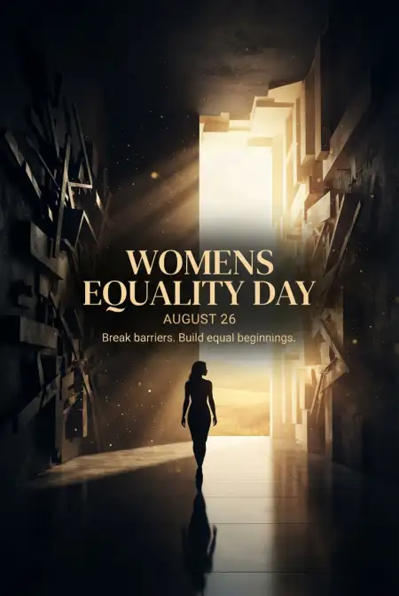 Womens Equality Day 2026 Greetings Usa - Free American Womens Equality Day 2026 Download
