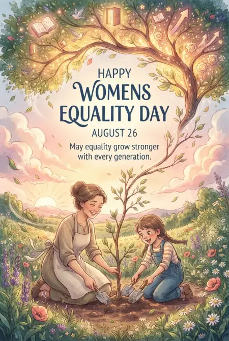 Womens Equality Day 2026 Illustration - Free American Womens Equality Day 2026 Download