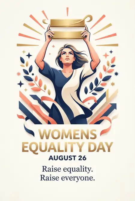 Womens Equality Day 2026 Poster Usa - Free American Womens Equality Day 2026 Download