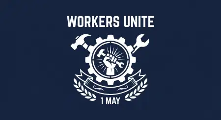 Workers Day Logo Png Transparent - Free International Labor Day Wishes 2026 Download