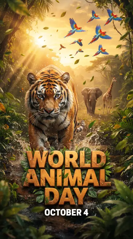 world animal day dog and cat png 2026 - World Animal Day 2026