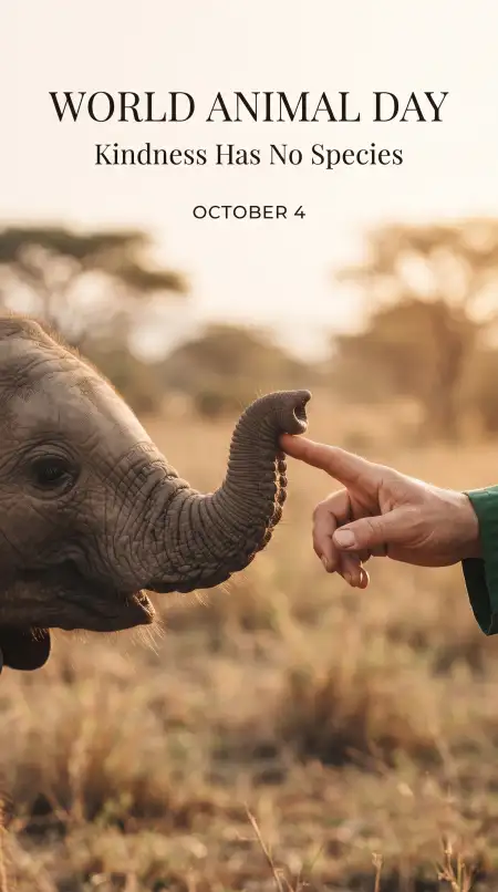 world animal day facebook cover 2026 - World Animal Day 2026