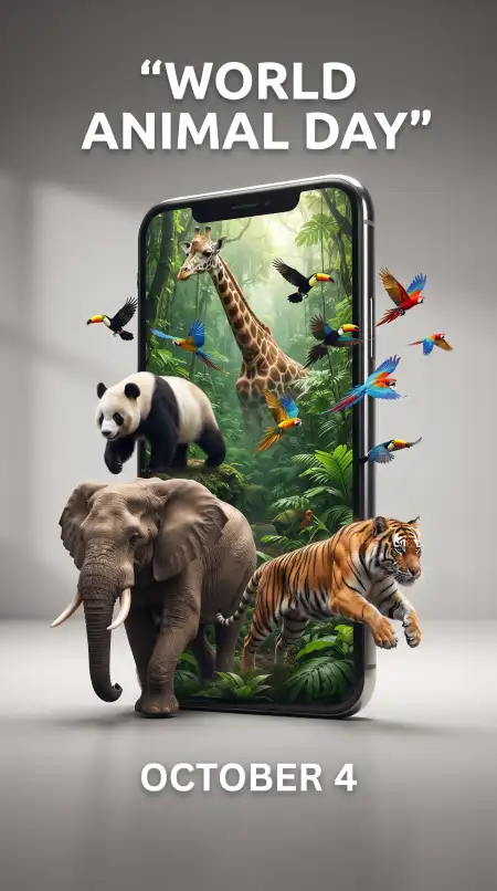 world animal day giraffe images 2026 - World Animal Day 2026