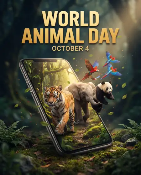 world animal day instagram post 2026 - World Animal Day 2026