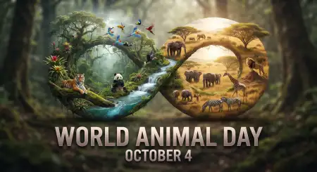 world animal day wildlife background 2026