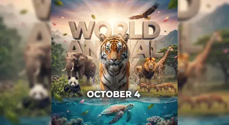 world animal day wildlife images 2026