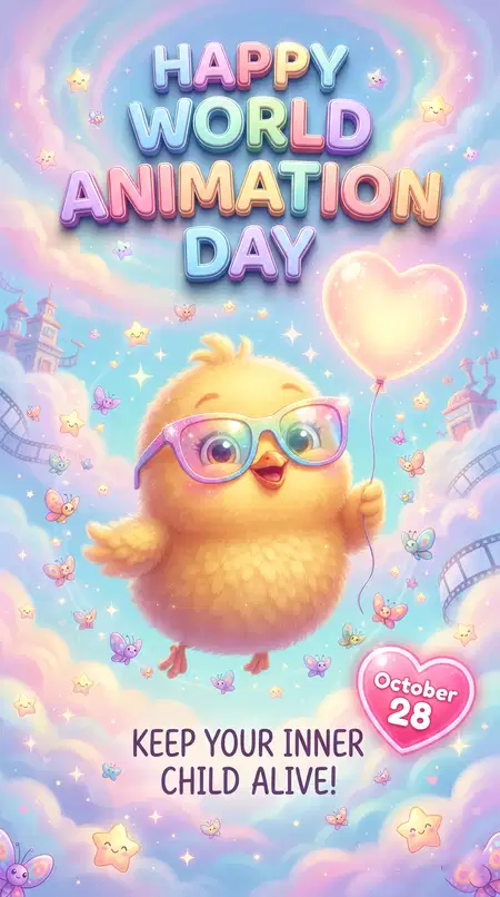 world animation day 2026 cartoon movie poster - World Animation Day 2026