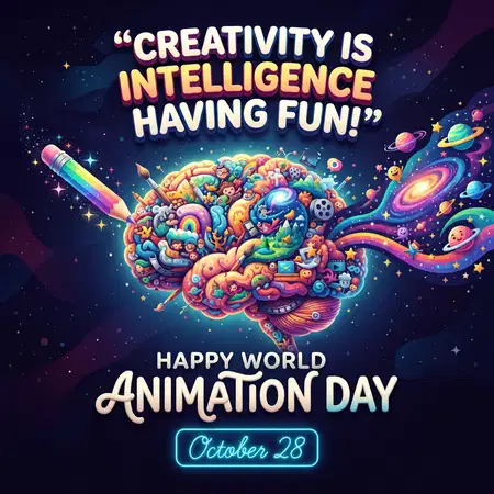 world animation day 2026 creative quotes - World Animation Day 2026