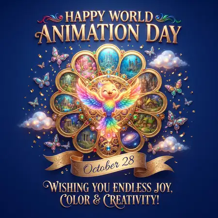 world animation day 2026 instagram post - World Animation Day 2026