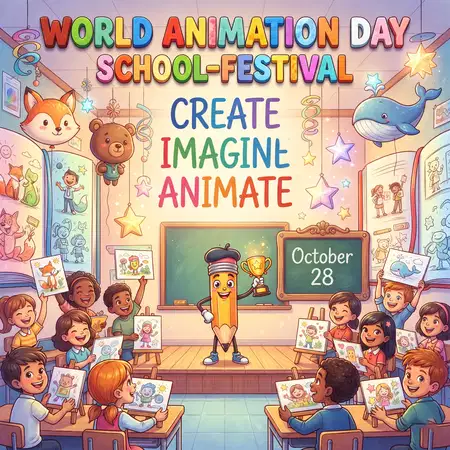world animation day 2026 school celebration - World Animation Day 2026