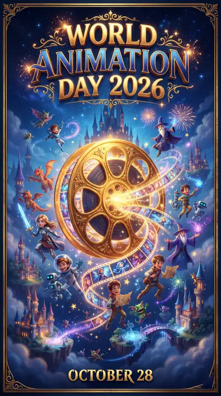 World Animation Day 2026 Status - World Animation Day 2026