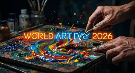 Free World Art Day 2026 Hd Wallpapers Image Download