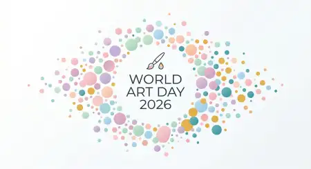 Free World Art Day 2026 Messages For Students Image Download