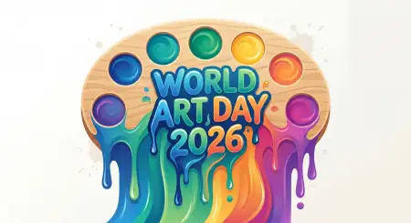 Free World Art Day 2026 Png Transparent Clipart Free Image Download
