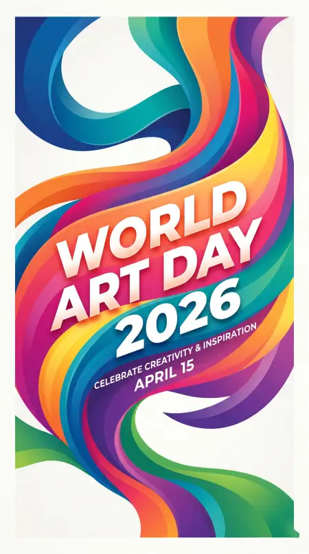 Free World Art Day 2026 Posters 2 Image Download