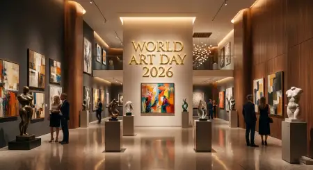 Free World Art Day Art Exhibition Ideas Image Download