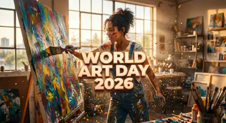Free World Art Day Digital Campaign 2 Image Download