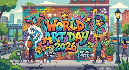 Free World Art Day Drawing Competition Ideas For Students Image Download