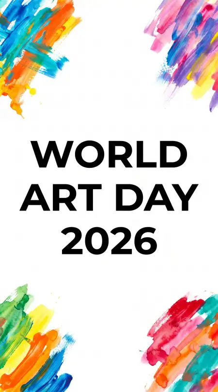 Free World Art Day For Artists 2026 2 Image Download