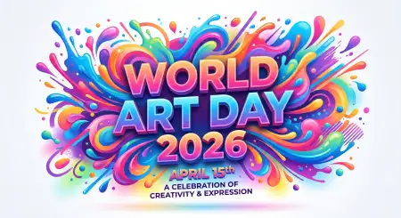 world art day thumbnail design ideas
