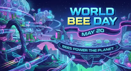World Bee Day 2026 Creative Design - Free World Bee Day 2026 Download