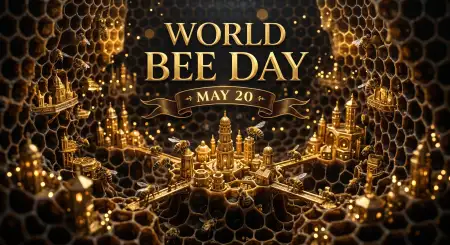 World Bee Day 2026 Environmental Campaign - Free World Bee Day 2026 Download