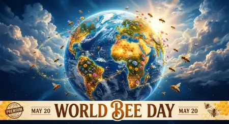World Bee Day 2026 Free Download - Free World Bee Day 2026 Download