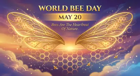 World Bee Day 2026 International Awareness Day - Free World Bee Day 2026 Download