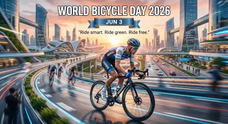 World Bicycle Day 2026 Cycling Challenge - Free World Bicycle Day 2026 Download
