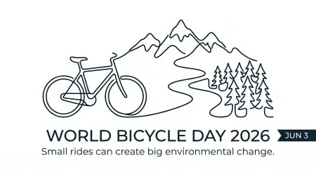 World Bicycle Day 2026 Drawing Ideas - Free World Bicycle Day 2026 Download