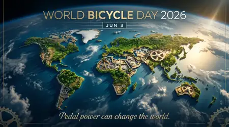 World Bicycle Day 2026 International Cycling Day - Free World Bicycle Day 2026 Download