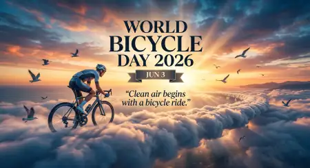 World Bicycle Day 2026 Slogan Ideas - Free World Bicycle Day 2026 Download