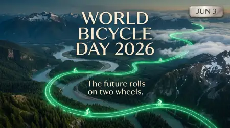 World Bicycle Day 2026 Theme - Free World Bicycle Day 2026 Download