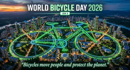World Bicycle Day 2026 Urban Cycling Campaign - Free World Bicycle Day 2026 Download