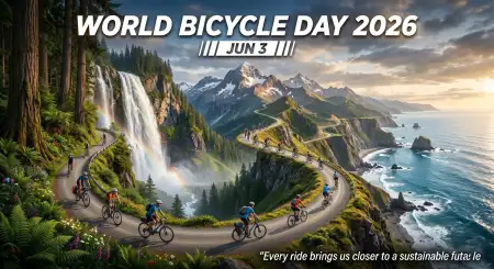 World Bicycle Day 2026 Wallpaper - Free World Bicycle Day 2026 Download