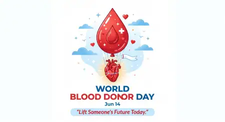 World Blood Donor Day 2026 Awareness Poster - Free World Blood Donor Day 2026 Download