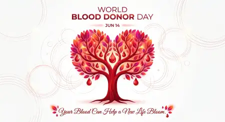 World Blood Donor Day 2026 Awareness Social Graphics - Free World Blood Donor Day 2026 Download