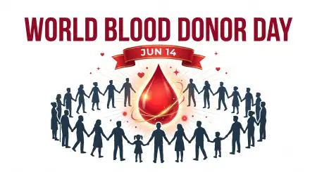World Blood Donor Day 2026 Blood Awareness Infographic - Free World Blood Donor Day 2026 Download