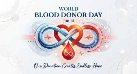 World Blood Donor Day 2026 Creative Blood Donation Concept - Free World Blood Donor Day 2026 Download