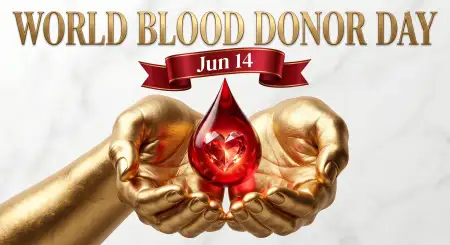 World Blood Donor Day 2026 Donate Blood Save Lives Artwork - Free World Blood Donor Day 2026 Download