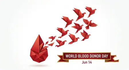 World Blood Donor Day 2026 Facebook Cover Design - Free World Blood Donor Day 2026 Download