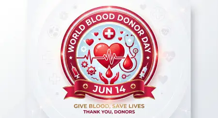 World Blood Donor Day 2026 Healthcare Icons Set - Free World Blood Donor Day 2026 Download