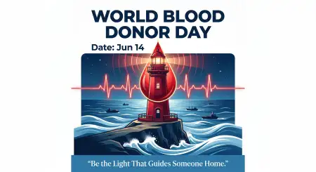 World Blood Donor Day 2026 Invitation Card - Free World Blood Donor Day 2026 Download