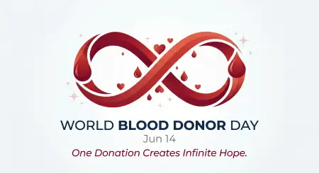World Blood Donor Day 2026 Logo Design - Free World Blood Donor Day 2026 Download